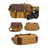 Waterproof Canvas Camera Bag Shoulder Bag Case SLR/DSLR Camera Bags Canvas And Leather Camera Bags RockCow Leather Studio