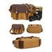 Waterproof Canvas Camera Bag Shoulder Bag Case SLR/DSLR Camera Bags Canvas And Leather Camera Bags RockCow Leather Studio