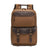 Waterproof Canvas Leather Backpack Large Travel School Bag Mens Laptop Rucksack Unisex Hiking College Backpack RockCow Leather Studio