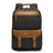 Waterproof Canvas Leather Backpack Large Travel School Bag Mens Laptop Rucksack Unisex Hiking College Backpack RockCow Leather Studio