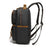 Waterproof Canvas Leather Backpack Large Travel School Bag Mens Laptop Rucksack Unisex Hiking College Backpack RockCow Leather Studio