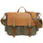 Waterproof Waxed Canvas Camera Bag Canvas With Leather DSLR Camera Bag Canvas Shoulder Messenger Bag RockCow Leather Studio