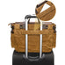 Waterproof Waxed Canvas Camera Bag Canvas With Leather DSLR Camera Bag Canvas Shoulder Messenger Bag RockCow Leather Studio
