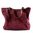 Waterproof Waxed Canvas Handbag Full Grain Leather With Canvas Tote Bag Vintage Style Big Shoulder Bag RockCow Leather Studio