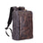 Waxed Canvas Backpack Handmade Waxed Canvas Rucksack School Backpack Mens Laptop Backpack Large Travel Backpack RockCow Leather Studio