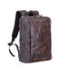 Waxed Canvas Backpack Handmade Waxed Canvas Rucksack School Backpack Mens Laptop Backpack Large Travel Backpack RockCow Leather Studio