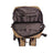 Waxed Canvas Backpack Handmade Waxed Canvas Rucksack School Backpack Mens Laptop Backpack Large Travel Backpack RockCow Leather Studio