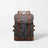 Waxed Canvas Backpack Mens Canvas With Leather Travel Backpack Retro Waterproof Canvas Laptop Backpack RockCow Leather Studio