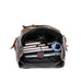 Waxed Canvas Backpack Mens Canvas With Leather Travel Backpack Retro Waterproof Canvas Laptop Backpack RockCow Leather Studio