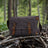 Waxed Canvas Crossbody Bag Canvas Messenger Bag Canvas Shoulder Bag Canvas Leather Satchel For Men RockCow Leather Studio