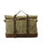 Waxed Canvas Duffel Bag Waterproof Canvas Travel Weekend Bag  Carry on Weekender Overnight Bag For Mens RockCow Leather Studio