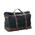 Waxed Canvas Duffel Bag Waterproof Canvas Travel Weekend Bag  Carry on Weekender Overnight Bag For Mens RockCow Leather Studio