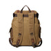 Waxed Canvas Laptop Backpack Flap Cover Canvas Travel Backpack Waterproof Canvas School Backpack Outdoor Backpack RockCow Leather Studio