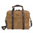 Waxed Canvas Messenger Bag Canvas Briefcase Laptop Bag Leather Crossbody Bag Work briefcase Canvas Briefcase For Men RockCow Leather Studio