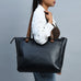 Portland Leather Tote with Zipper Classy Leather Bags