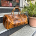 Roosevelt Full Grain Buffalo Leather Duffle Classy Leather Bags