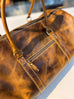 Roosevelt Full Grain Buffalo Leather Duffle Classy Leather Bags