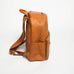 Brown Leather Carrier Backpack Sole Premise