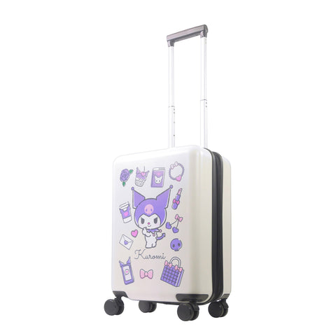 Sanrio Kuromi & My Melody 22.5" Hardside Carry-On Spinner by FŪL Ful Luggage