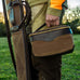 White Wing Waxed Canvas Hunting Shotgun Case Mission Mercantile Leather Goods