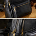 Women's Full Grain Leather Backpack Genuine Leather College Bag for Work or Travel RockCow Leather Studio