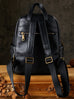 Women's Full Grain Leather Backpack Genuine Leather College Bag for Work or Travel RockCow Leather Studio