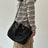 Genuine Leather Purse for Ladies, Full Grain Leather Crossbody with Removable Strap, Leather Convertible Satchel Bag RockCow Leather Studio