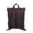 Flash Sale Waxed Canvas Leather Backpack, Student Backpack, Rucksack, School Backpack MC16950 RockCow Leather Studio