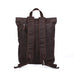 Flash Sale Waxed Canvas Leather Backpack, Student Backpack, Rucksack, School Backpack MC16950 RockCow Leather Studio
