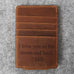 Groomsmen Gift, Personalized Money Clip, Custom Engraved Money Clip, Wedding Gift, Christmas Gift RockCow Leather Studio