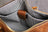 Vintage Crazy Horse Leather Duffle, Weekender with Shoe Compartment RockCow Leather Studio