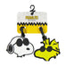 Peanuts Snoopy & Woodstock Luggage Tag 2-Piece Set Ful Luggage