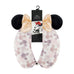 Disney Minnie Mouse Water Print 3D Ears & Bow Travel Pillow Ful Luggage
