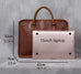 The Hemming Leather Laptop Bag | Vintage Leather Briefcase STEEL HORSE LEATHER