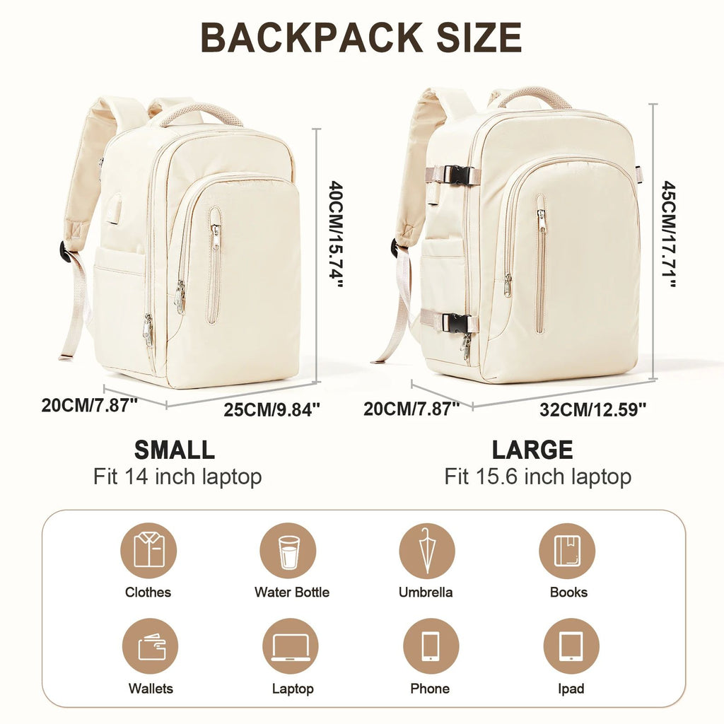 Laptop Bag Travel Backpack For Women Large Capacity Easyjet Social Buzz eSIMs