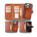 Santa iPhone 16 Pro Leather Detachable Wallet Case Mizuri Leather