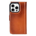 Santa iPhone 16 Pro Leather Detachable Wallet Case Mizuri Leather