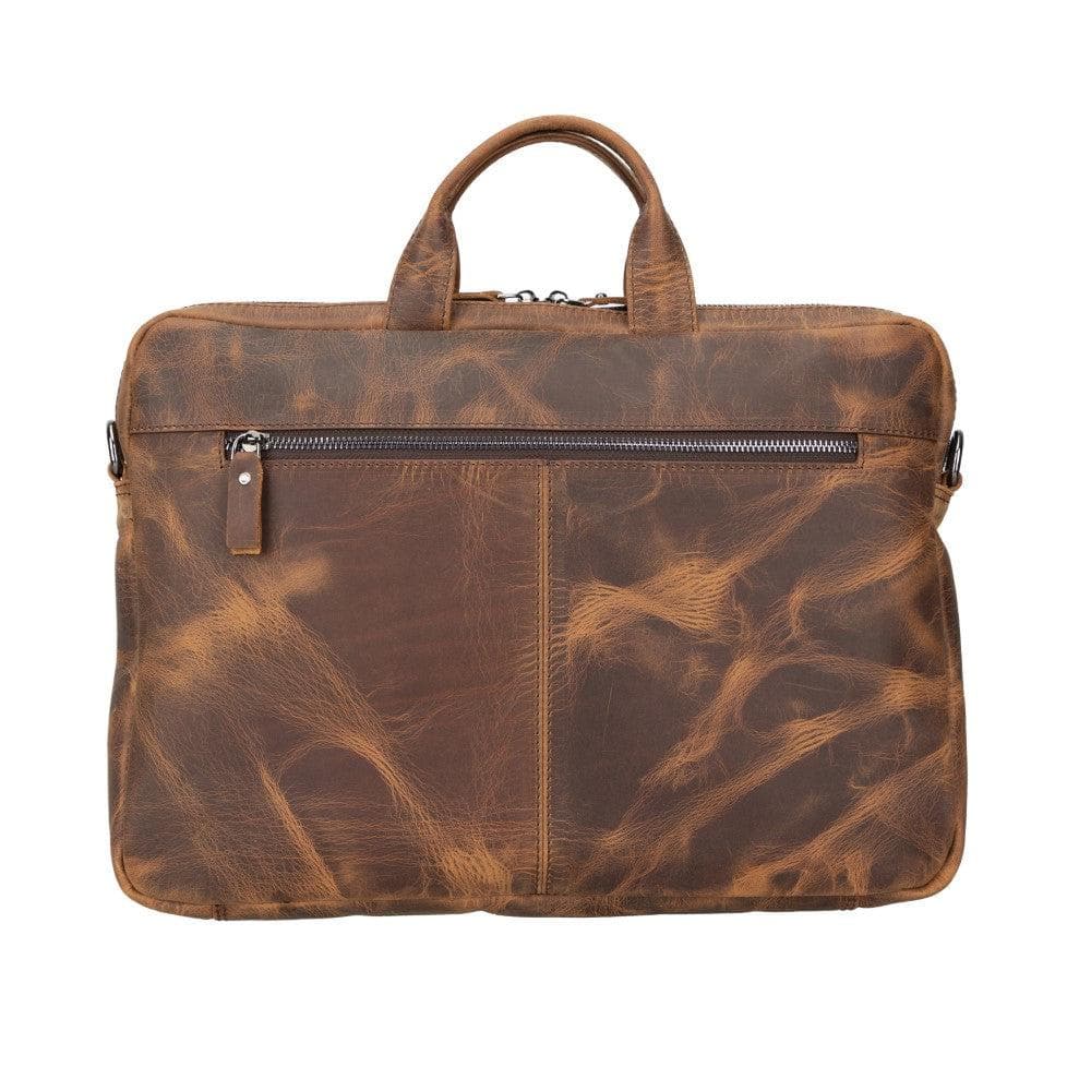 Apollo Leather Business Briefcase / Laptop Case 16" Mizuri Leather