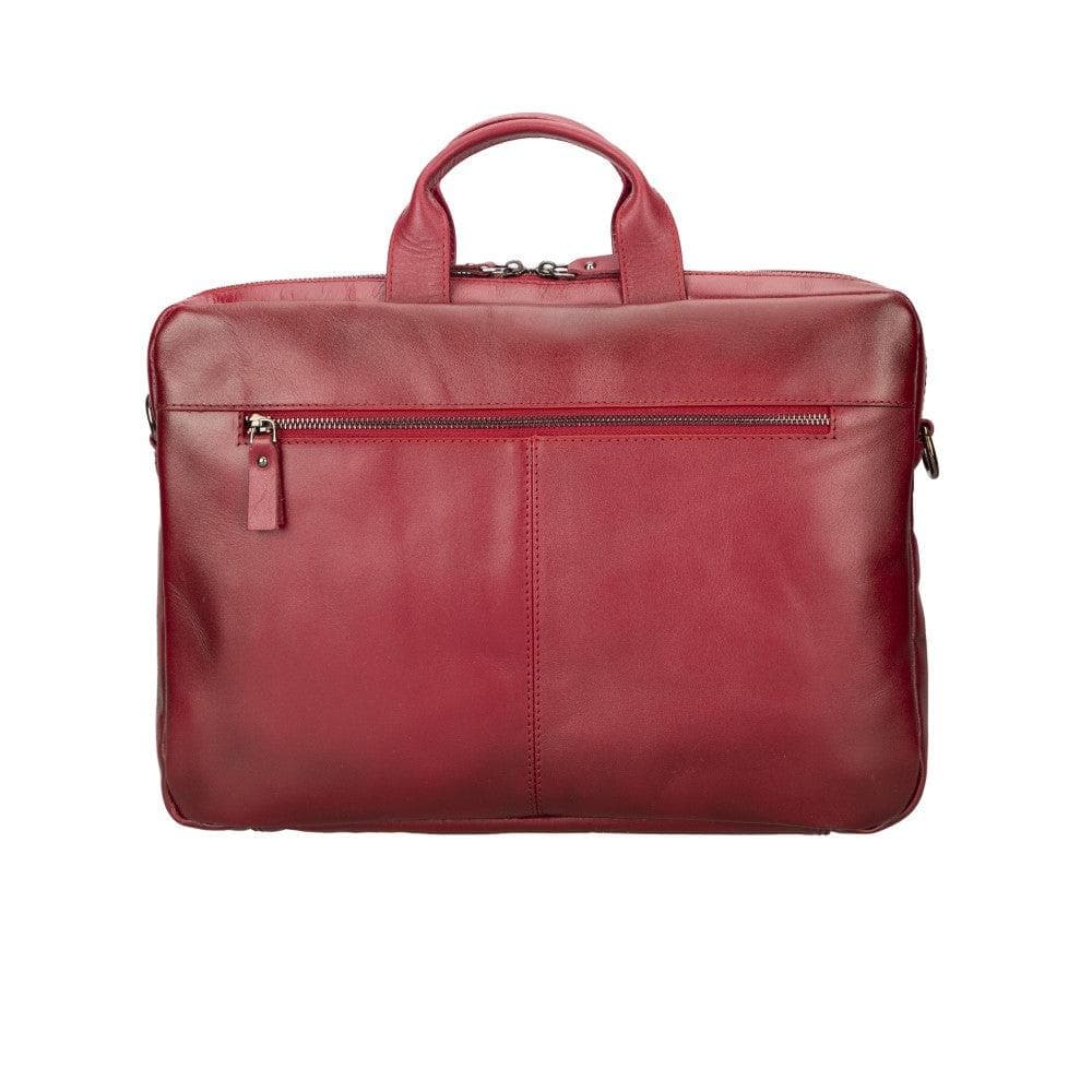 Apollo Leather Business Briefcase / Laptop Case 14" Mizuri Leather