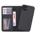 Magic iPhone 11 Pro Detachable Leather Wallet Case - LuggageDesigners