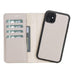 Magic iPhone 11 Pro Max Detachable Leather Wallet Case - LuggageDesigners