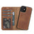 Magic iPhone 11 Pro Detachable Leather Wallet Case - LuggageDesigners
