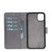 Magic iPhone 11 Pro Max Detachable Leather Wallet Case - LuggageDesigners