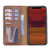Magic iPhone 11 Pro Max Detachable Leather Wallet Case - LuggageDesigners