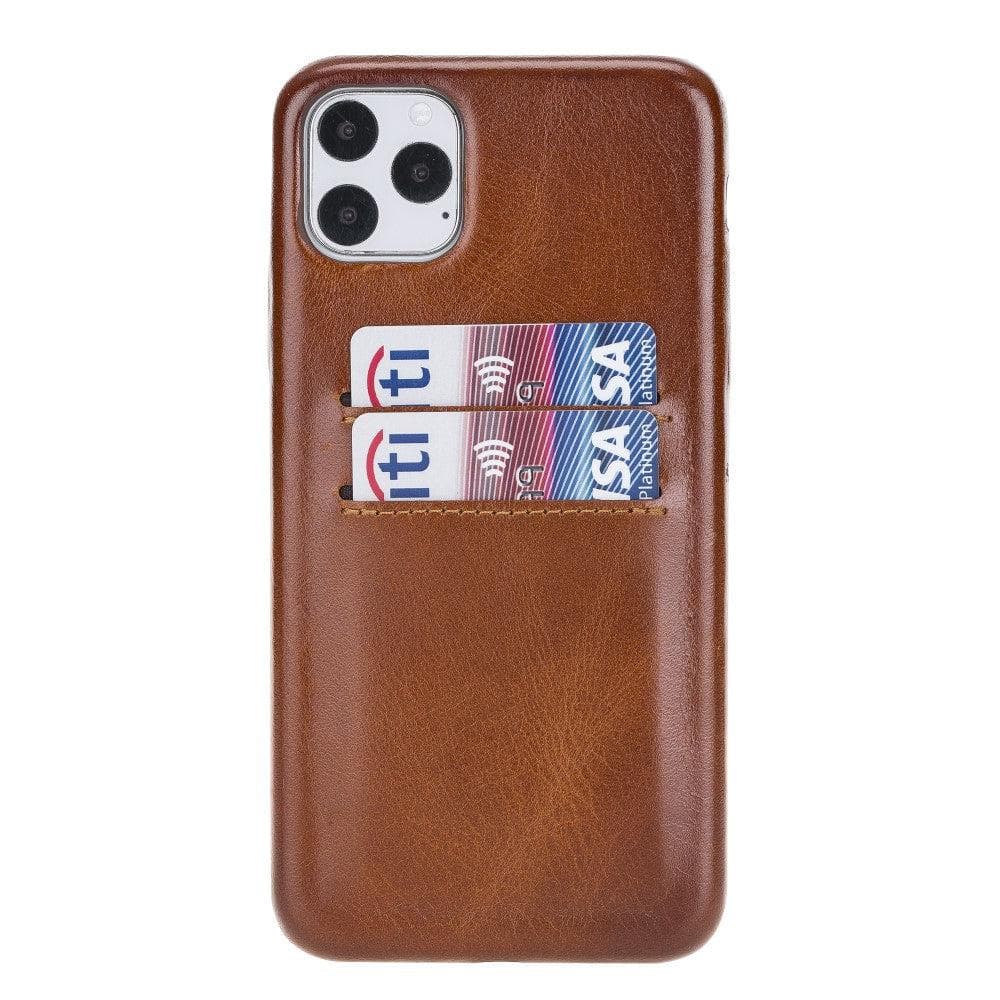 Ultra Cover iPhone 11 Pro Max Leather Case with Card Holder - LuggageDesigners