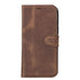 Magic iPhone 14 Plus Detachable Leather Wallet Case Mizuri Leather