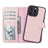 Magic iPhone 14 Plus Detachable Leather Wallet Case Mizuri Leather