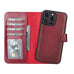 Magic iPhone 14 Pro Detachable Leather Wallet Case Mizuri Leather