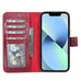 Magic iPhone 14 Plus Detachable Leather Wallet Case Mizuri Leather