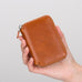 Elvis Leather Zipper Wallet - LuggageDesigners